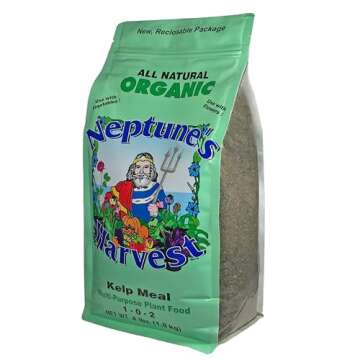 Neptune's Harvest Kelp Meal Multi-Purpose Plant Food 1-0-2, 4 lb