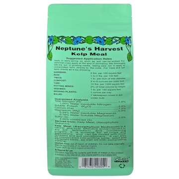 Neptune's Harvest Kelp Meal Multi-Purpose Plant Food 1-0-2, 4 lb