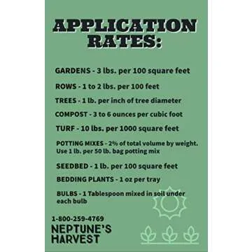 Neptune's Harvest Kelp Meal Multi-Purpose Plant Food 1-0-2, 4 lb