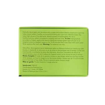 Boscia MATCHA Magic Super-Antioxidant Mask - Vegan, Cruelty-Free, Natural & Clean Skin Care - Matcha Face Mask with Antioxidants - For All Skin Types - 2.9 fl oz