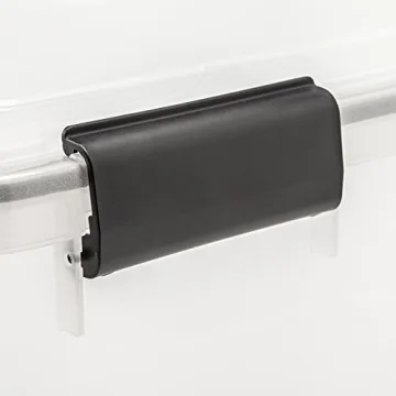 IRIS USA 30 Quart Clear Weatherproof Storage Bin