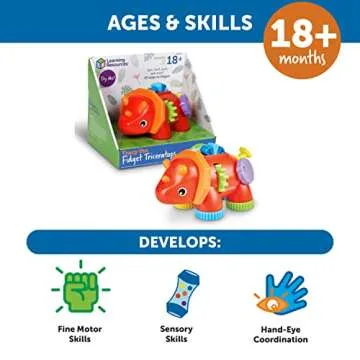 Engaging Learning Resources Tracy Fidget Toy for Toddlers