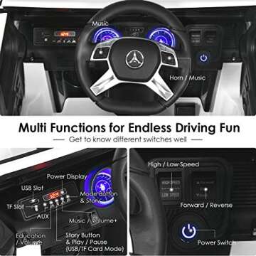 Licensed Mercedes-Benz Maybach Ride on Car for Kids