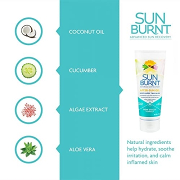 Hydrating Aloe Vera Gel for Sunburn Relief by Sunburnt