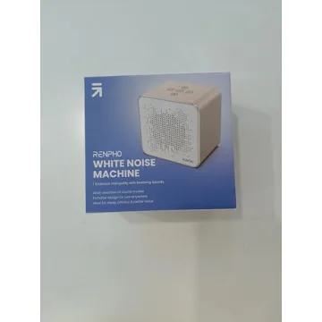 RENPHO White Noise Machine, ensures Good Sleep Quality for Adults with Soothing Sounds and Timer with Memory, Privacy Noise Cancellation in Office, Portable for Travel