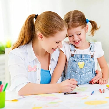 Colorful Bowknot Mouse Chenille Patches Set for Crafts