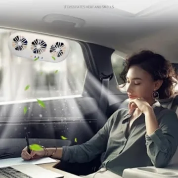 Car Solar Air Circulator Exhaust Fan for Eco-Friendly Driving