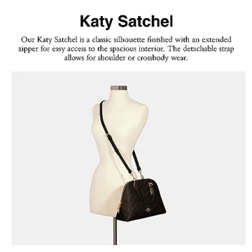 Beautiful COACH Katy Satchel for Everyday Elegance