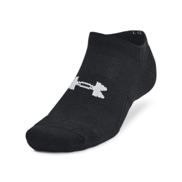 Under Armour Cotton No Show Socks - 6 Pairs for Performance
