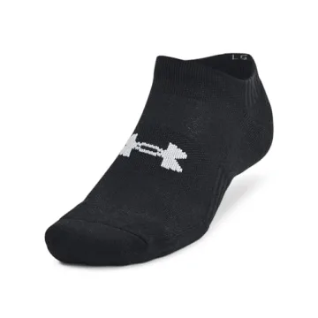 Under Armour Cotton No Show Socks - 6 Pairs for Performance