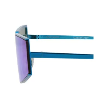 Balenciaga Square-Frame Metal Sunglasses for Trendsetters