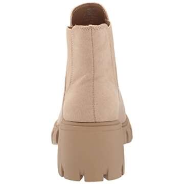 Shop Madden Girl Women's Hollyy Chelsea Boots in Sand