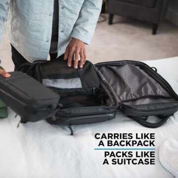 NOMATIC Travel Pack - 14L Expandable Laptop Bag