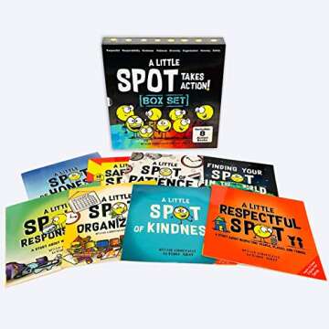 A Little SPOT Takes Action! 8 Book Box Set on Key Life Skills