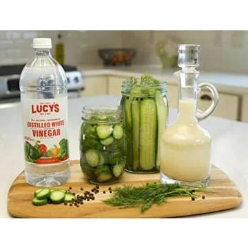 Lucy's Distilled White Vinegar - Eco-Friendly & Versatile
