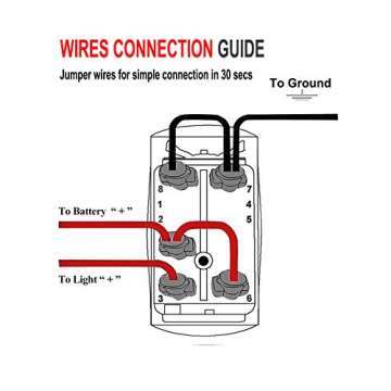 QUNQI 5 Pin Jumper Wires Set with Male and Female Terminal