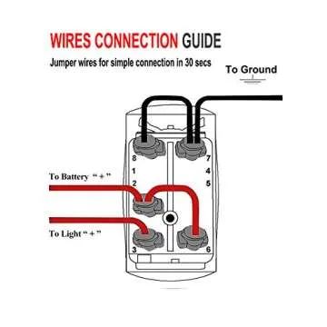 QUNQI 5 Pin Jumper Wires Set with Male and Female Terminal