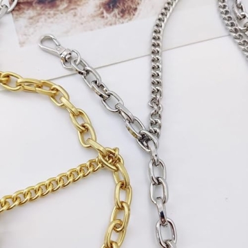 Chic Small Metal Waist Bag for Women Y2K Style