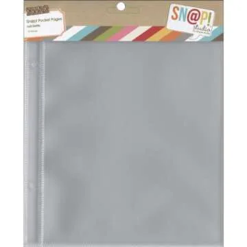 Simple Stories Sn@p! Pocket Pages for 6" x 8" Binders - 10 Count