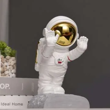 Kakizzy Decorative Astronaut Bookends for Home Decor