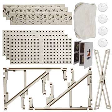 YOFIT Doggy Steps - Non-Slip 3 Steps Pet Stairs,Holds Up to 50 lbs