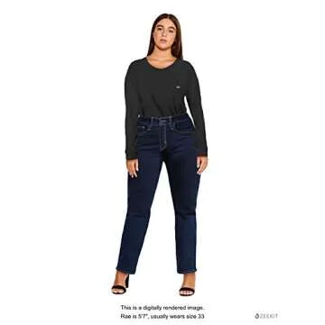 Levi's Women's 724 High Rise Straight Jeans for Effortless Style