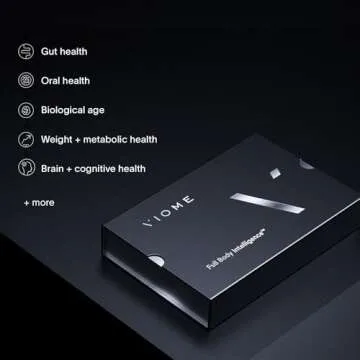 Viome at-Home Full Body Intelligence 3-in-1 Test Kit for Women & Men, Get Personalized Food Recommendations, Biological Age, + Detailed Health Analysis