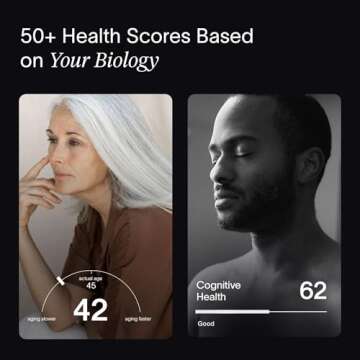 Viome at-Home Full Body Intelligence 3-in-1 Test Kit for Women & Men, Get Personalized Food Recommendations, Biological Age, + Detailed Health Analysis