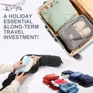 WEEAEEW Velvet Stuffable Travel Pillow with Storage