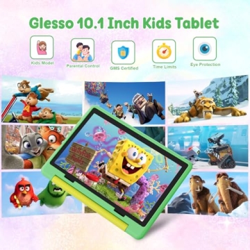 Kids Tablet,Android 15 Tablet with HD Display,10.1 inch,Parental Control & Kids Mode, Octa-Core, GMS...