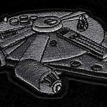 LIVANS Star Wars Millennium Falcon Patch - Perfect Gift