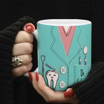 Cute Dentist Mug for Dental Professionals