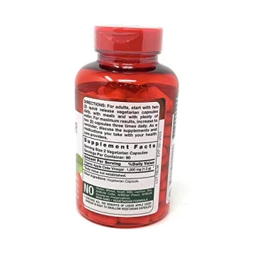 Nature's Truth Apple Cider Vinegar Capsules for Wellness