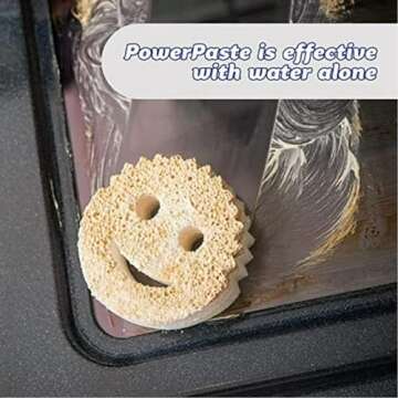 Scrub Daddy Power Paste with Scrub Mommy, Cleaning Paste Bundle with 2 MB Microfiber Cleaning Towel 16x16in. Compared to Pink Stuff Cleaner Paste and Tangerine Clean Scrub Daddy