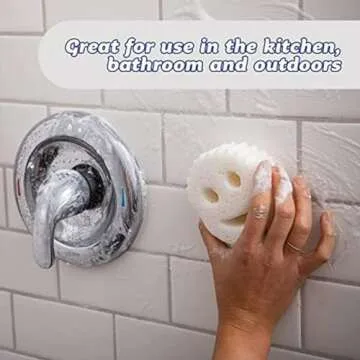 Scrub Daddy Power Paste with Scrub Mommy, Cleaning Paste Bundle with 2 MB Microfiber Cleaning Towel 16x16in. Compared to Pink Stuff Cleaner Paste and Tangerine Clean Scrub Daddy