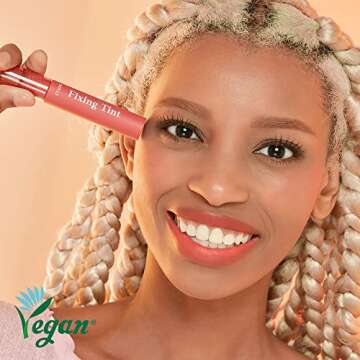 ETUDE Fixing Tint #01 Analog Rose | Long Lasting High Pigmented Liquid Lipstick |Waterproof Lightwei...