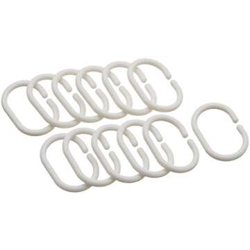 Amazon Basics Bathroom Shower Curtain, Water Resistant Fabric with Grommets & Hooks, Machine Washable, 72"x72", Light Brown, Beige