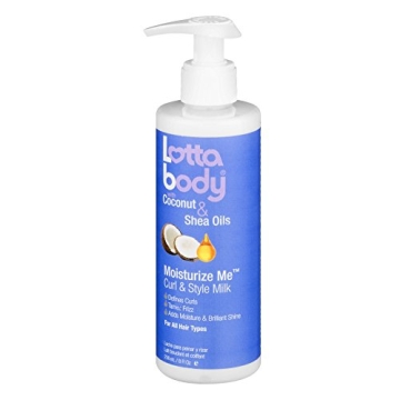 Lotta Body Coconut Shea Curl Cream 8 Fl Oz Defines Curls