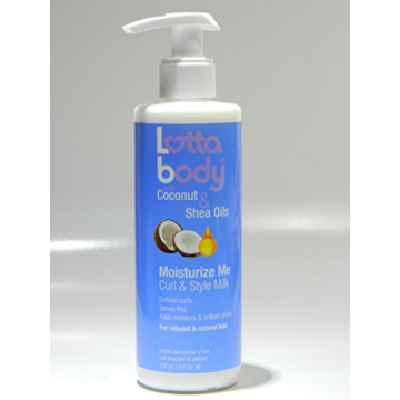 Lotta Body Coconut Shea Curl Cream 8 Fl Oz Defines Curls