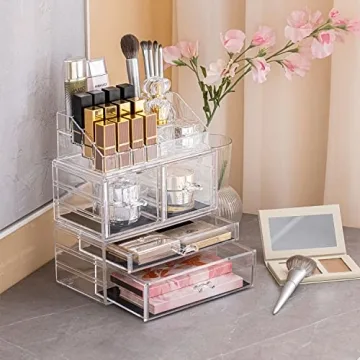 Elegant DreamGenius Makeup Organizer for Beauty Lovers