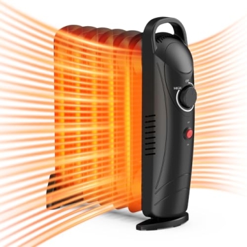 Air Choice Oil Heater - Compact 700W Radiator for Cozy Warmth