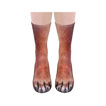 Funny Animal Paw Socks - Great for White Elephant Gifts!