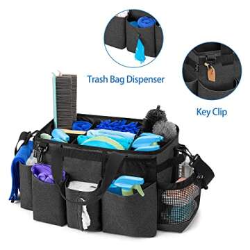 LoDrid Wearable Cleaning Caddy Bag with Adjustable Strap