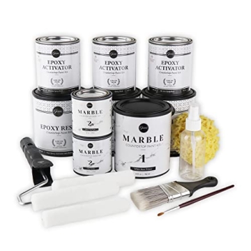 Giani Marble Epoxy Countertop Paint Kit for Beautiful Results