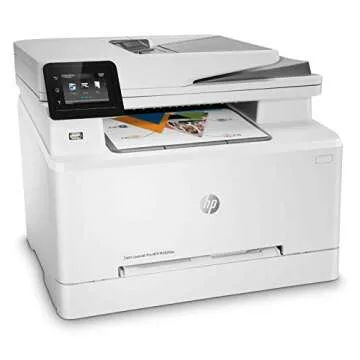 HP Laser Jet Pro M283FDW Multifunction Color Fax/Scan/Printer 22ppm 600x600dpi 250-sheet e-Print, Ethernet, USB, Wi-Fi (Renewed)