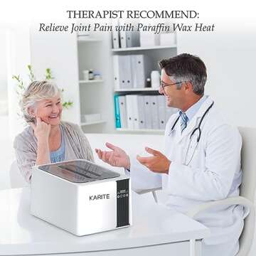 KARITE Paraffin Wax Machine for Hands and Feet, 9000ml Paraffin Wax Bath with Auto-Timer, Smart Mode...