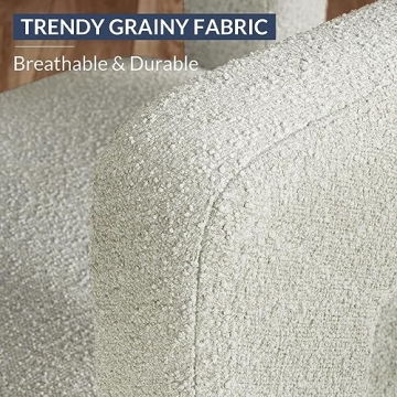 BELLEZE Modern Boucle Dining Chair for Chic Spaces