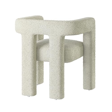 BELLEZE Modern Boucle Dining Chair for Chic Spaces
