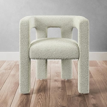 BELLEZE Modern Boucle Dining Chair for Chic Spaces