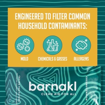 Barnakl Ceiling Fan Filters for Purified Indoor Air